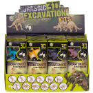 Набор для опытов Junfa Набор раскопок из гипса с двумя фигурками динозавров в дисплее