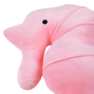 Мягкая игрушка Abtoys Морские обитатели. Игрушка-подушка Морской конек розовая, 28см