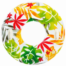 Круг надувной INTEX Lush Tropical Tubes №4 с держателями от 9 лет 97см