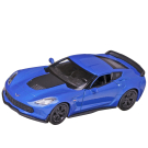 Машинка Welly 1:38 2017 CHEVROLET CORVETTE Z06 синяя