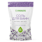 Соль для ванн SYNERGETIC с маслом лаванды 1 кг