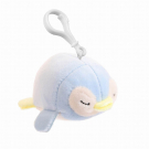 Мягкая игрушка Abtoys Supersoft mini пингвин, 7см с пластиковым карабином