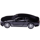 Машинка металлическая Abtoys АвтоСити 1:36 Седан купе инерционный с открывающими передними дверцами черный свет звук