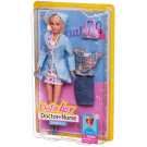 Игровой набор Кукла Defa Lucy Доктор в голубом халате с дополнительным комплектом одежды и игровыми предметами 29 см