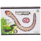 Игрушка Junfa Интерактивные насекомые и пресмыкающиеся Змея бежевая на ИК управлении