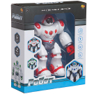Робот ABtoys, световые и звуковые эффекты, бело-красный