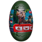 Игрушка волчок Junfa "Динозаврик в яйце" с пусковым механизмом и световыми эффектами, 6 видов