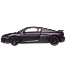 Машина металлическая RMZ City серия 1:32 Audi R8 2019, инерционная, черный матовый цвет, двери открываются