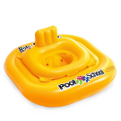 Круг надувной INTEX для малышей с трусами "Pool School Deluxe Baby Float", 79х79см, 1-2 года