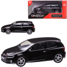 Машинка металлическая Uni-Fortune RMZ City 1:43 VW Golf GTI без механизмов, цвет черный,