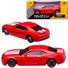 Машинка металлическая Uni-Fortune RMZ City 1:64 Chevrolet Camaro, без механизмов, цвет матовый красный