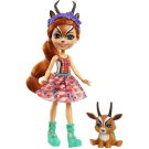 Кукла Mattel Enchantimals Габриэла Газелли с питомцем Рейсер