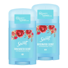 Secret Дезодорант-стик Rosewater Scent 40мл 2шт.