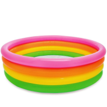 Бассейн надувной детский INTEX "Sunset Glow Pool" 168х46 см (от 3-х лет)