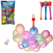 Водяные бомбочки, 111 штук, в наборе с адаптером