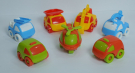 Машинка TOYBOLA Спецтехника Малыш, 6,3х9х8см