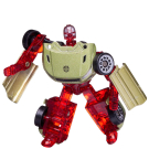 Робот-машина ABtoys Космический робот зелено-красный