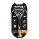 TopTech Razor 5 Мужская бритва 1станок + 1 сменная кассета (Совместима с Gillette Fusion*)