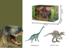Игровой набор ABtoys Юный натуралист Динозавры: Брахиозавр против Спинозавра