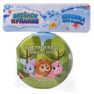 Игрушка для ванной Abtoys Веселое купание Книжка-пищалка Животные мира - 1