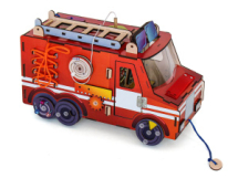 Бизиборд Мастер игрушек Пожарная машина