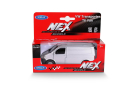 Машинка Welly 1:38 VOLKSWAGEN TRANSPORTER T6 VAN цвета в ассортименте