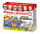 Настольная игра Десятое королевство "Денежка. Играем в магазин. Покупаем продукты"