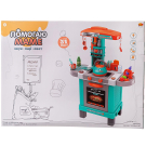 Игровой набор Abtoys Помогаю Маме Кухня многофункциональная, розовая