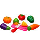 Игровой набор ABtoys Помогаю Маме продуктов для резки на липучках "Овощи", 14 предметов