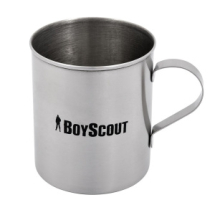 Кружка туристическая BOYSCOUT 400 мл НЕРЖАВЕЮЩАЯ СТАЛЬ