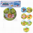 Игрушка для ванной Abtoys Веселое купание Книжка-пищалка Животные мира - 1