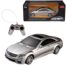 Машина р/у 1:24 Mercedes CL63 AMG цвет серебряный 2.4G