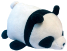 Мягкая игрушка Abtoys Supersoft Панда черно-белая, 13 см