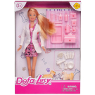 Кукла Defa Lucy Ветеринар (девушка) в наборе с 2 собачками и игровыми предметами, 29 см