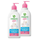 SYNERGETIC BABY Средство для мыться детской посуды, сосок, бутылочек и игрушек 500мл 2 шт
