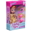 Кукла Junfa Kaibibi Girl Маленькая принцесса с игровыми предметами в золотом платье