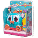 Игровой набор Abtoys В гостях у куклы. Карета- трансформер и куколка, в наборе с аксессуарами, голубой