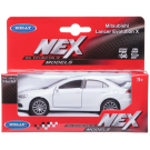 Машинка Welly 1:38 MITSUBISHI LANCER EVOLUTION X белый