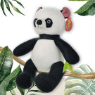 Мягкая игрушка Abtoys Knitted Панда вязаная, 21 см