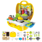 Игровой набор ABtoys Чудо-чемоданчик Кухня 21 предмет