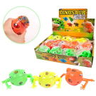 Игрушка-антистресс Junfa Dinosaur World Мялка Лягушка с разноцветными шариками