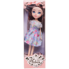 Кукла Junfa в голубом платье с цветочным принтом 23 см