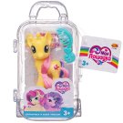 Игровой набор ABtoys Моя лошадка Пони желтая в чемоданчике с аксессуарами