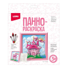 Набор для творчества LORI 3D Art Панно-раскраска Замок