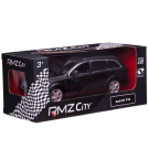 Машинка металлическая Uni-Fortune RMZ City серия 1:32 Audi Q7 V12 , инерционная, графит матовый цвет, двери открываются