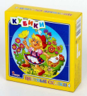 Кубики Цветные сказки-4 9 шт