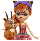 Кукла Mattel Enchantimals Габриэла Газелли с питомцем Рейсер