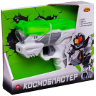 Бластер ABtoys Космобластер на батарейках, в коробке 16,5х4х14 см, бело-серо-зеленый