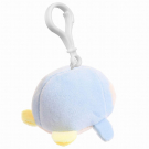 Мягкая игрушка Abtoys Supersoft mini пингвин, 7см с пластиковым карабином