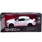 Машинка металлическая Uni-Fortune RMZ City серия 1:32 Mercedes-Benz C63 S AMG Coupe 2019, цвет белый, двери открвываются